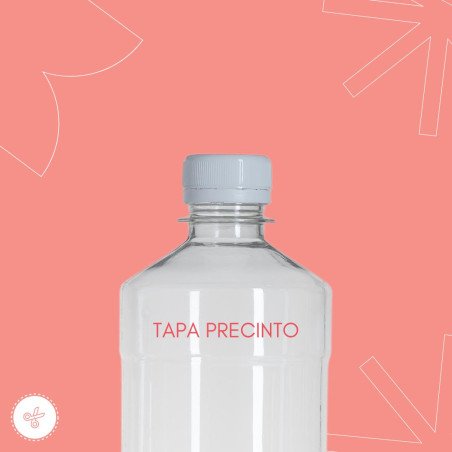 TAPA CON PRECINTO LARGO 3CM(12UND)
