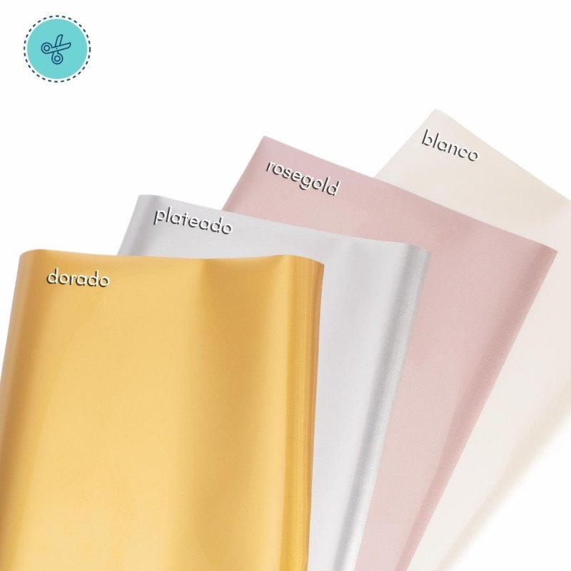 VINIL TEXTIL DORADO PERLADO 12"X20" NICAPA