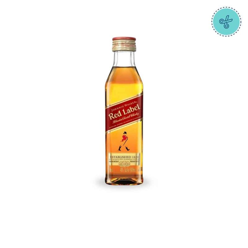 JOHNNIE WALKER RED LABEL 50ML WHISKEY