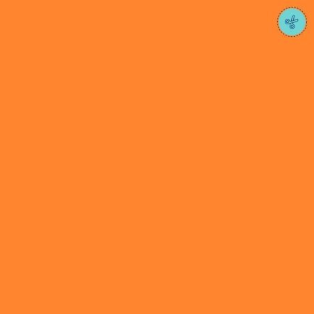 VINIL LISO NARANJA 01   12"X12"