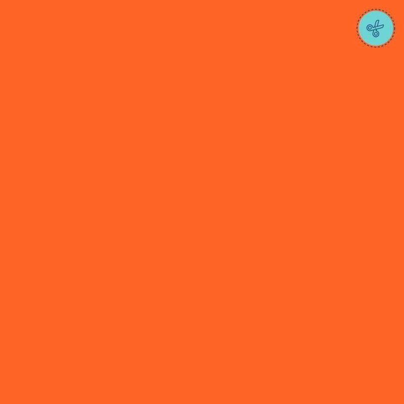 VINIL LISO NARANJA 02   12"X12"