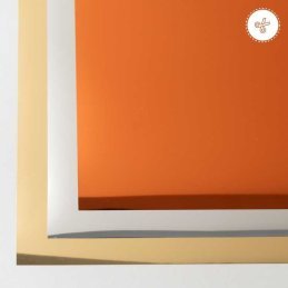 VINIL TEXTIL PLATEADO ESPEJO 12"X 20"
