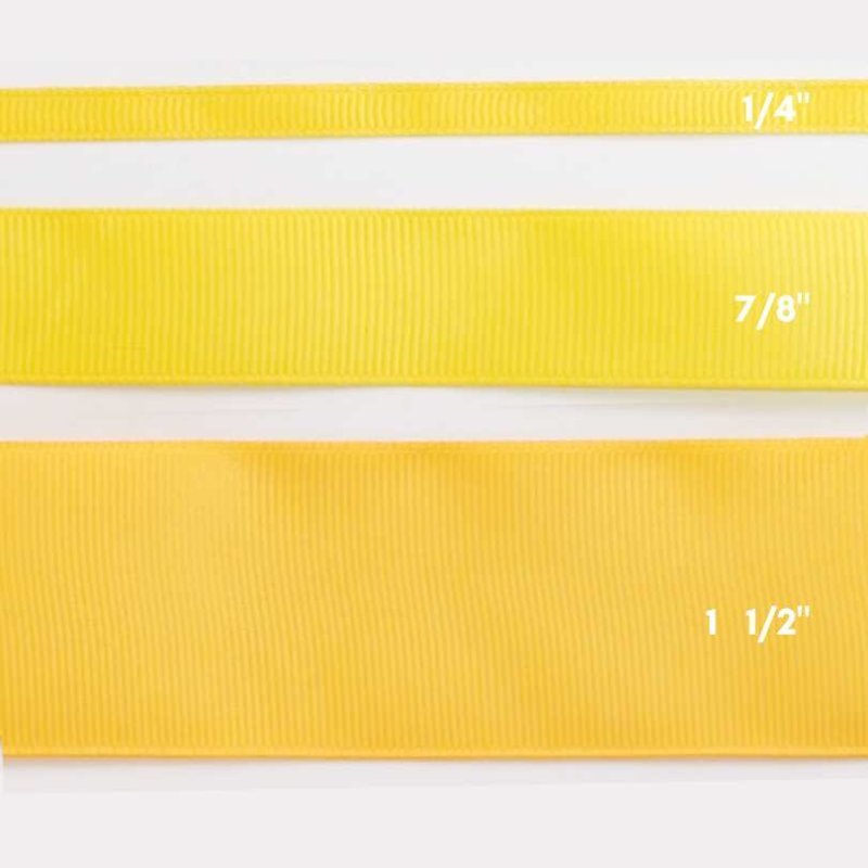 CINTA GRO 7/8" AMARILLO SOL 50yd