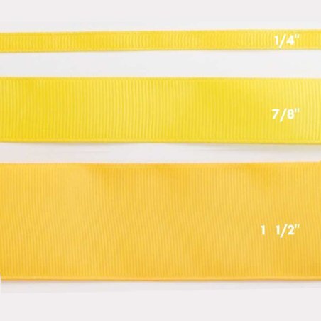 CINTA GRO 7/8" AMARILLO SOL 50yd