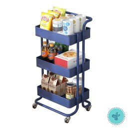 CARRITO PLASTICO AZUL