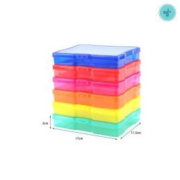 CAJA ORGANIZADORA 7 PIEZAS - Incluye 6 Cajitas de Colores