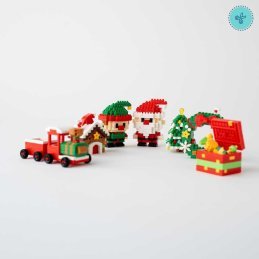MINI BLOQUES NAVIDAD OBSEQUIO 184PCS LEGO