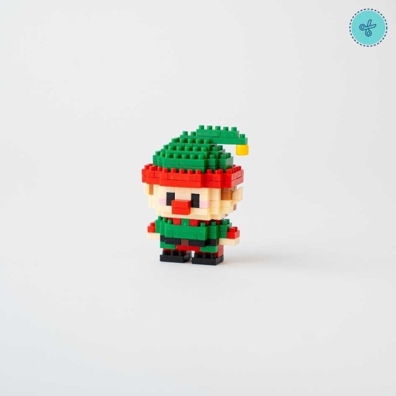 MINI BLOQUES NAVIDAD ELFO 161PCS LEGO