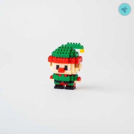 MINI BLOQUES NAVIDAD ELFO 161PCS LEGO