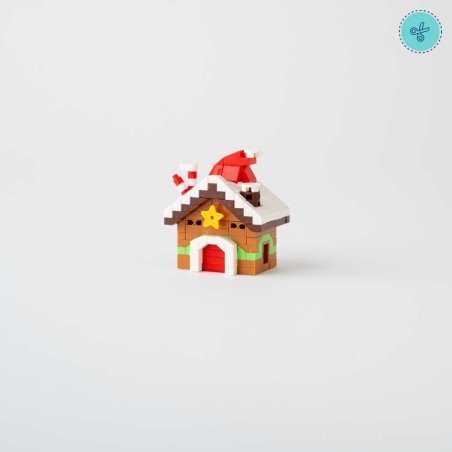 MINI BLOQUES NAVIDAD CASITA 189PCS LEGO