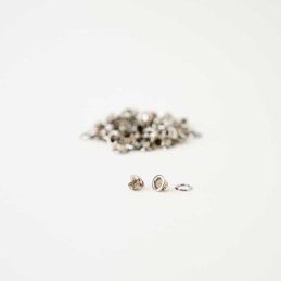 OJALES PLATEADO 3/16" (5 MM) 50 SETS