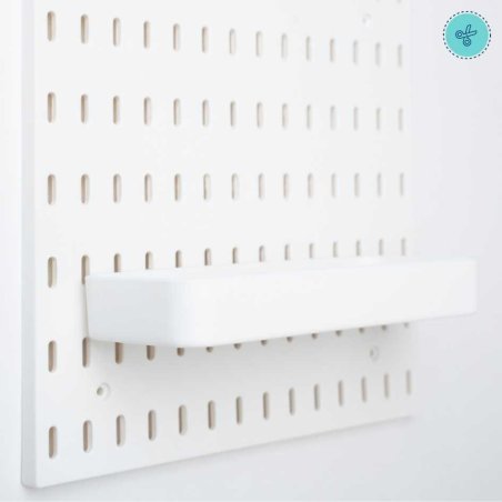 BANDEJA BLANCO PEGBOARD 21.5X9X3CM