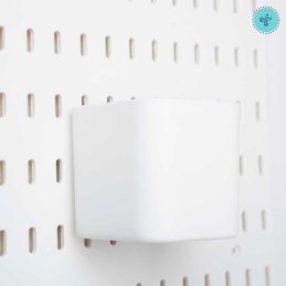 PORTA LAPIZ  BLANCO PEGBOARD 7.5X9.8CM