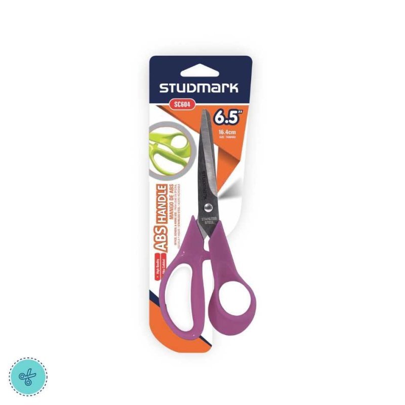 TIJERAS ABS 6.5" FUCSIA (SC604) STUDMARK
