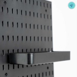 BANDEJA NEGRO PEGBOARD 21.5X9X3CM