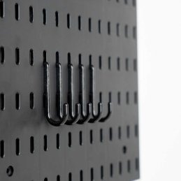 GANCHOS NEGRO PEGBOARD X5UND