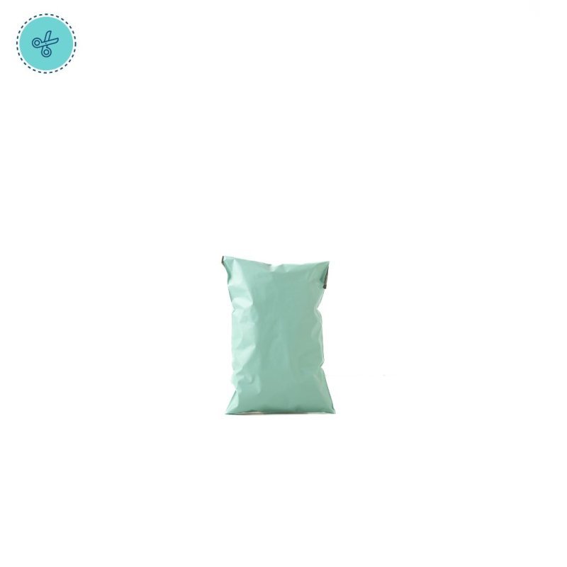 MAILER BAG S AQUA 6.7X11.8" -17X30CM (100UND)