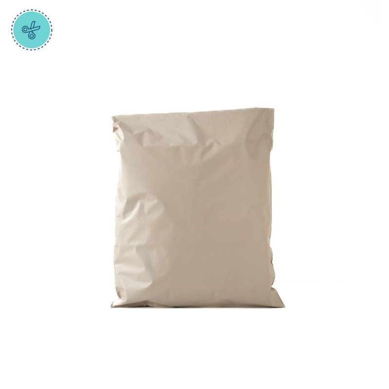 MAILER BAG XL BEIGE 15X19" - 38X48CM (100UND)