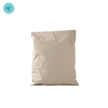MAILER BAG XL BEIGE 15X19" - 38X48CM (100UND)