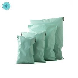 MAILER BAG S AQUA 6.7X11.8" -17X30CM (100UND)