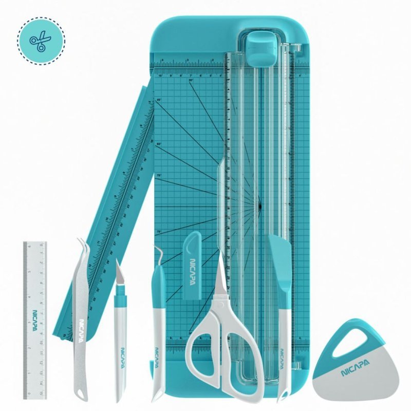 NICAPA GUILLOTINA Y SET HERRAMIENTAS AQUA