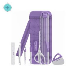 NICAPA GUILLOTINA Y SET HERRAMIENTAS MORADO