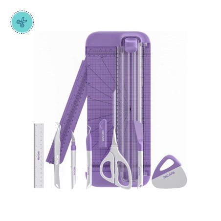 NICAPA GUILLOTINA Y SET HERRAMIENTAS MORADO