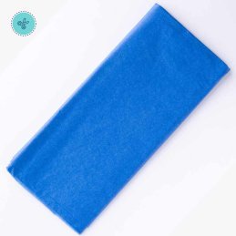 TISSUE LISO AZUL, 10 pliegos, 20x26"