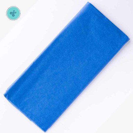 TISSUE LISO AZUL, 10 pliegos, 20x26"