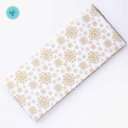 TISSUE COPOS DORADO, 10 pliegos, 20x26"