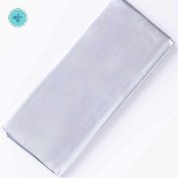 TISSUE PLATEADO, 10 pliegos, 20x26"