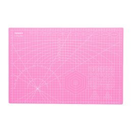TAPETE DE MANUALIDADES ROSADO A3 28 X 43CMS 