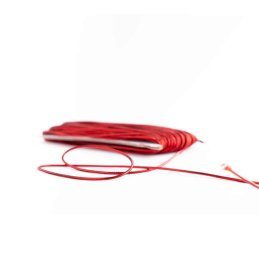 CORDON ELASTICO METAL ROJO 1.5mm 36 yd