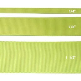 CINTA GRO 7/8" VERDE MANZANA 50yd