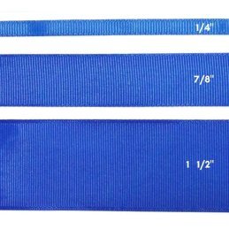 CINTA GRO 1/4" AZUL ELECTRICO 50yd