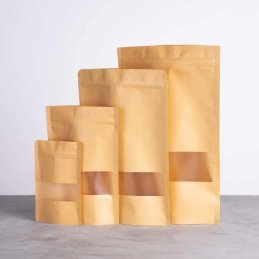 DOYPACK L KRAFT 20x30x5cm (50UNDS)