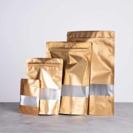 DOYPACK L DORADO 20x30x5cm (50UNDS)