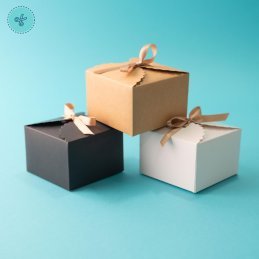CAJA WAVE NEGRO 9x9x6cm (12UND)