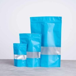 DOYPACK M AZUL 14x20x4cm (50UNDS)