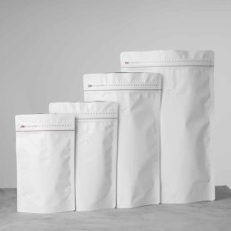 BOLSAS DE CAFE STAND UP 1kg BLANCAS (50und)