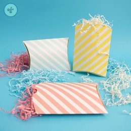 PILLOW BOX RAYAS CORAL, PB037 18.5 x 13.5 x 3.5cm (6UND) 