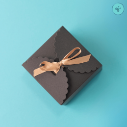 CAJA WAVE NEGRO 9x9x6cm (12UND)