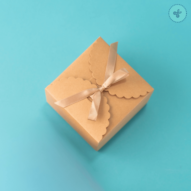 CAJA WAVE KRAFT 9x9x6cm (12UND)