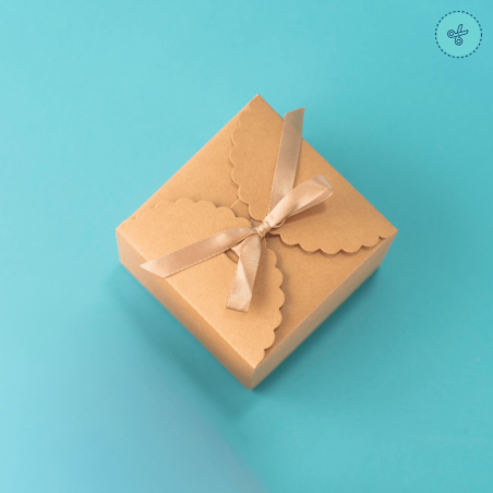 CAJA WAVE KRAFT 9x9x6cm (12UND)