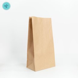BOLSAS PAPEL DELI NO.12 KRAFT 18X36X11cm (50und)