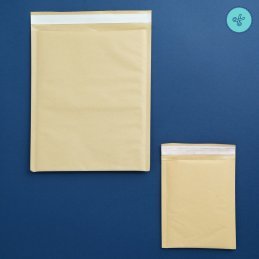 BUBBLE BAG L KRAFT 25X30 cm - 9.8X11.8" (50UND)