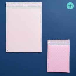 BUBBLE BAG L ROSADO 25X30 cm - 9.8X11.8" (50UND)