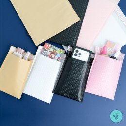 BUBBLE BAG L ROSADO 25X30 cm - 9.8X11.8" (50UND)