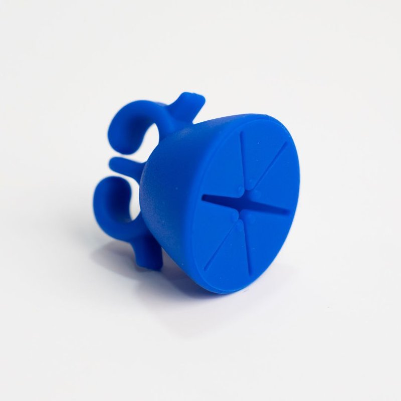 ANILLO DE SILICON AZUL