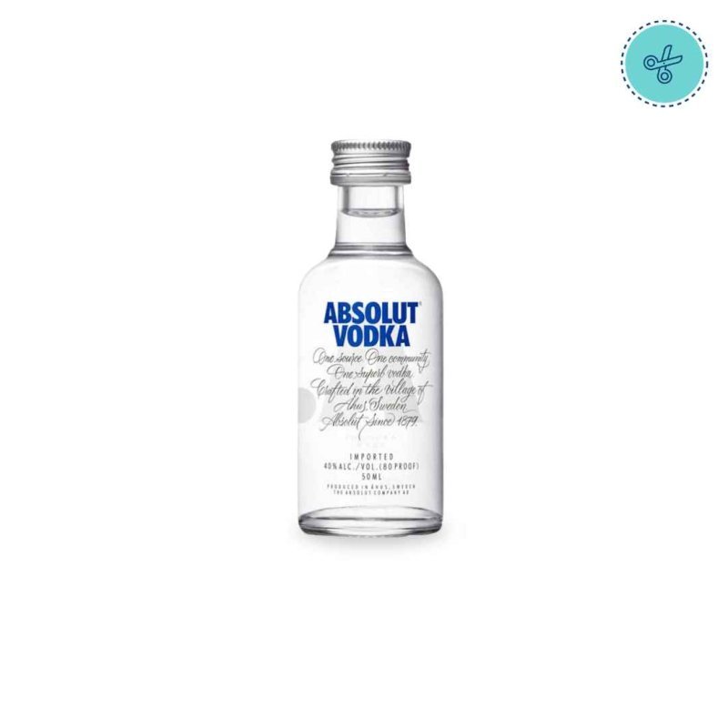 ABSOLUTE 50ML VODKA